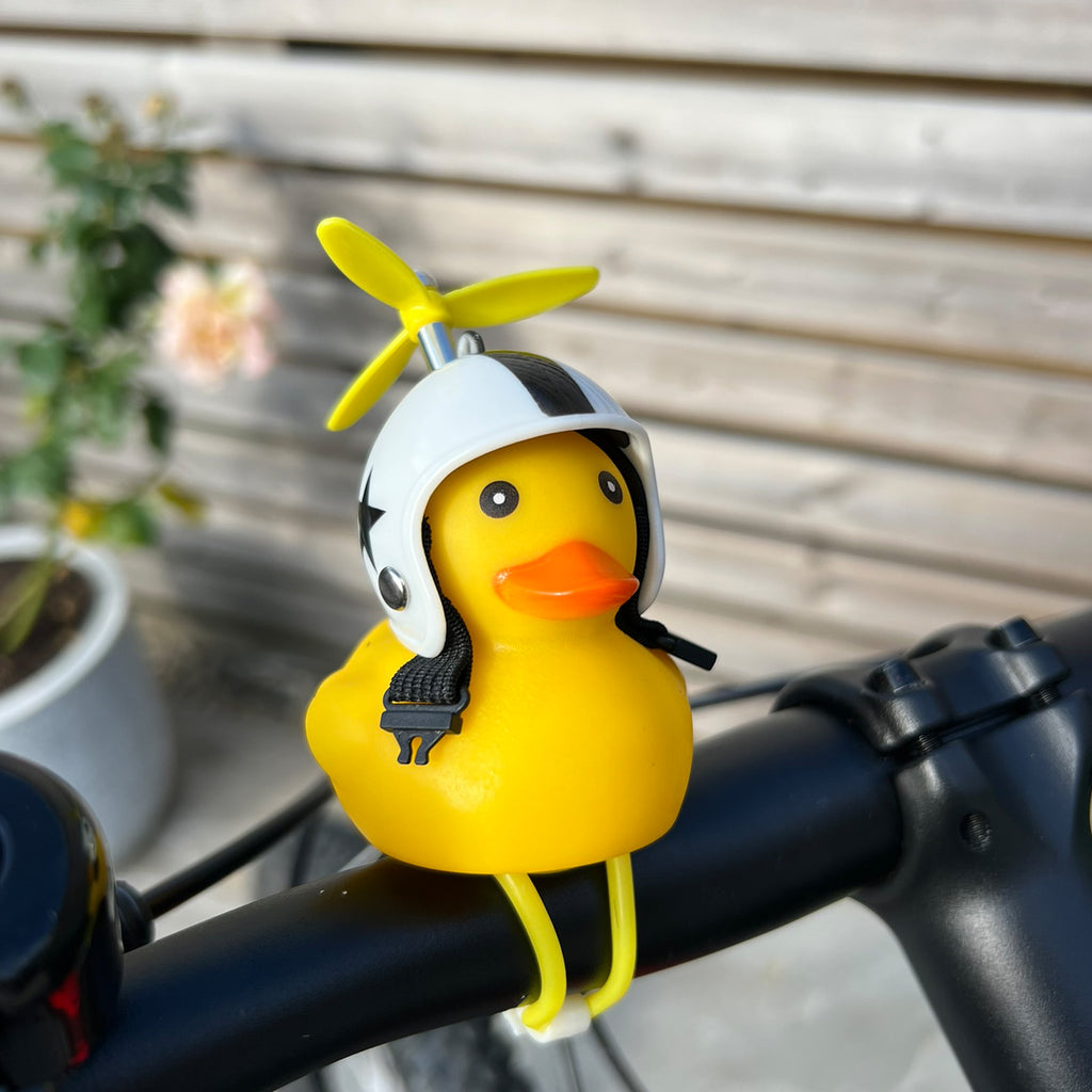 Star Rider Helmet Star Rider BikeDuck - Silver Star Helmet Bike Duck | BikeDuck UK